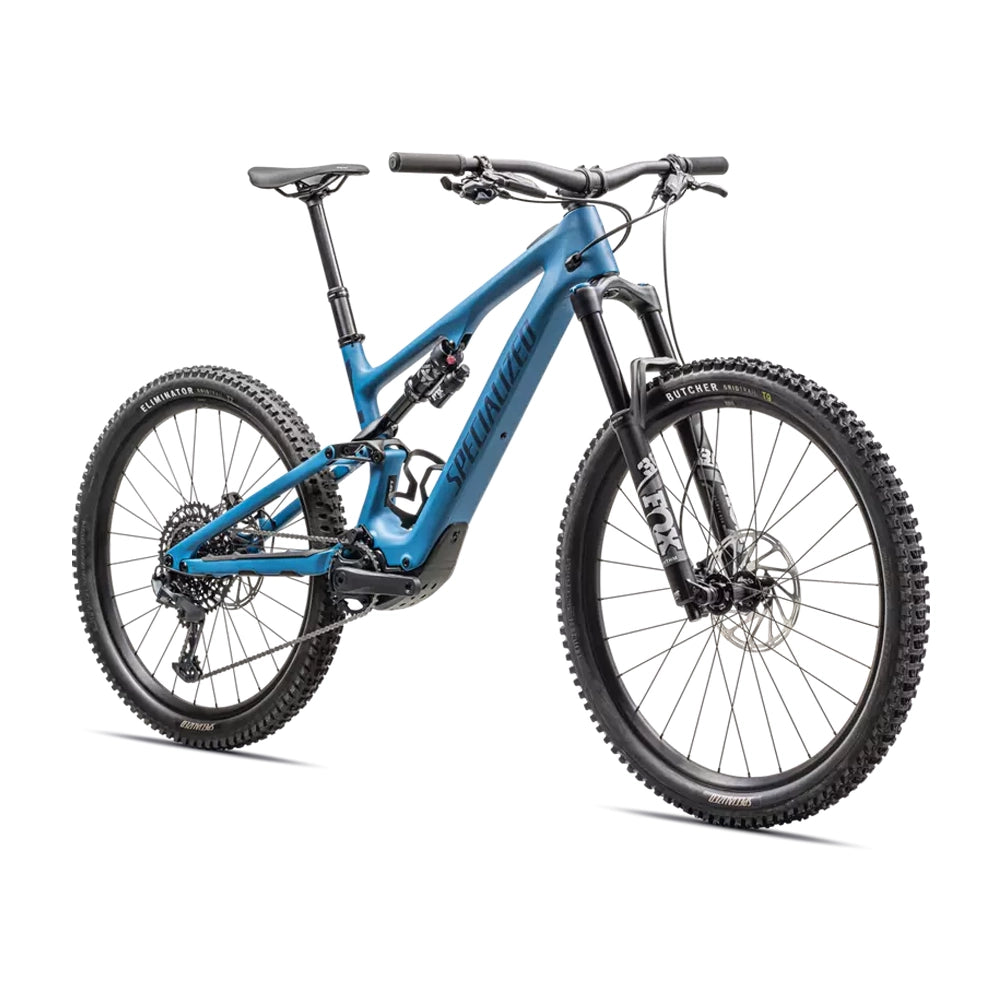 SPECIALIZED Turbo Levo SL Comp Carbon Complete MTB Ebike - SATIN MYSTIC BLUE / MYSTIC BLUE METALLIC / SILVER DUST-Complete E-MTB Bike-