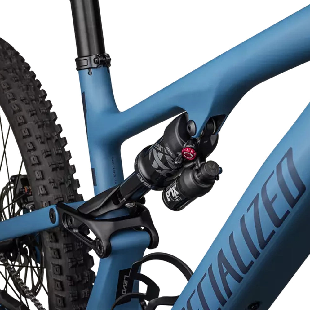 SPECIALIZED Turbo Levo SL Comp Carbon Complete MTB Ebike - SATIN MYSTIC BLUE / MYSTIC BLUE METALLIC / SILVER DUST-Complete E-MTB Bike-