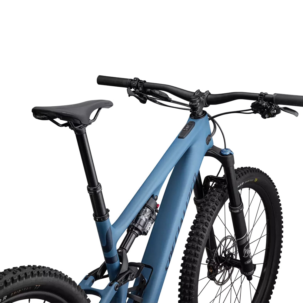 SPECIALIZED Turbo Levo SL Comp Carbon Complete MTB Ebike - SATIN MYSTIC BLUE / MYSTIC BLUE METALLIC / SILVER DUST-Complete E-MTB Bike-