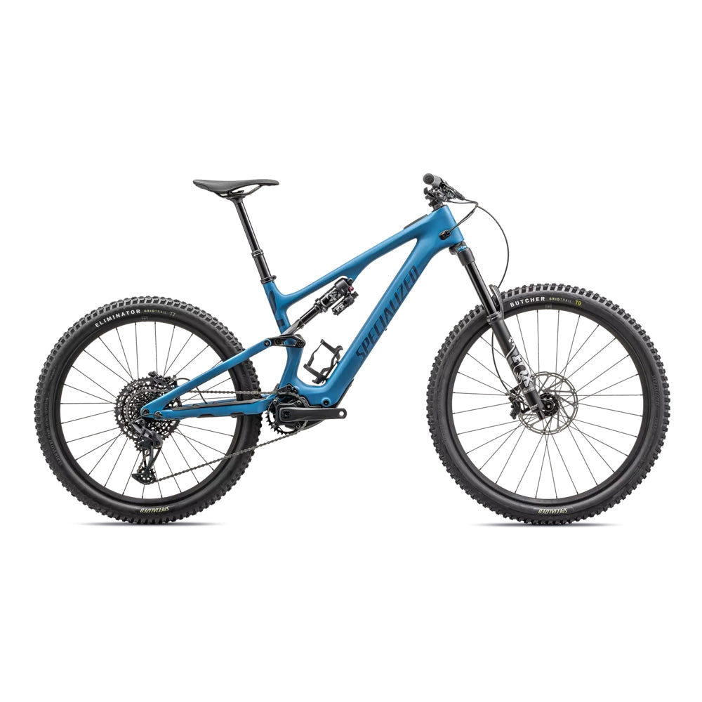 SPECIALIZED Turbo Levo SL Comp Carbon Complete MTB Ebike - SATIN MYSTIC BLUE / MYSTIC BLUE METALLIC / SILVER DUST-Complete E-MTB Bike-