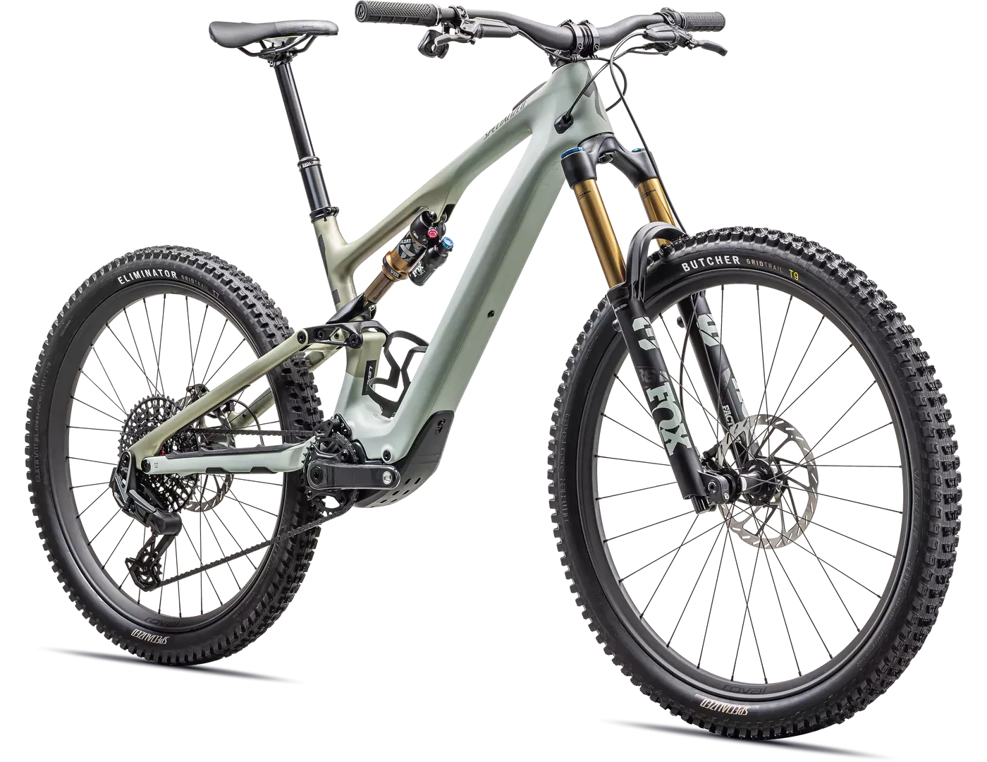 SPECIALIZED Turbo Levo SL Pro Carbon Complete MTB Ebike - SATIN SPRUCE / SPRUCE / SMOKE-Complete E-MTB Bike-