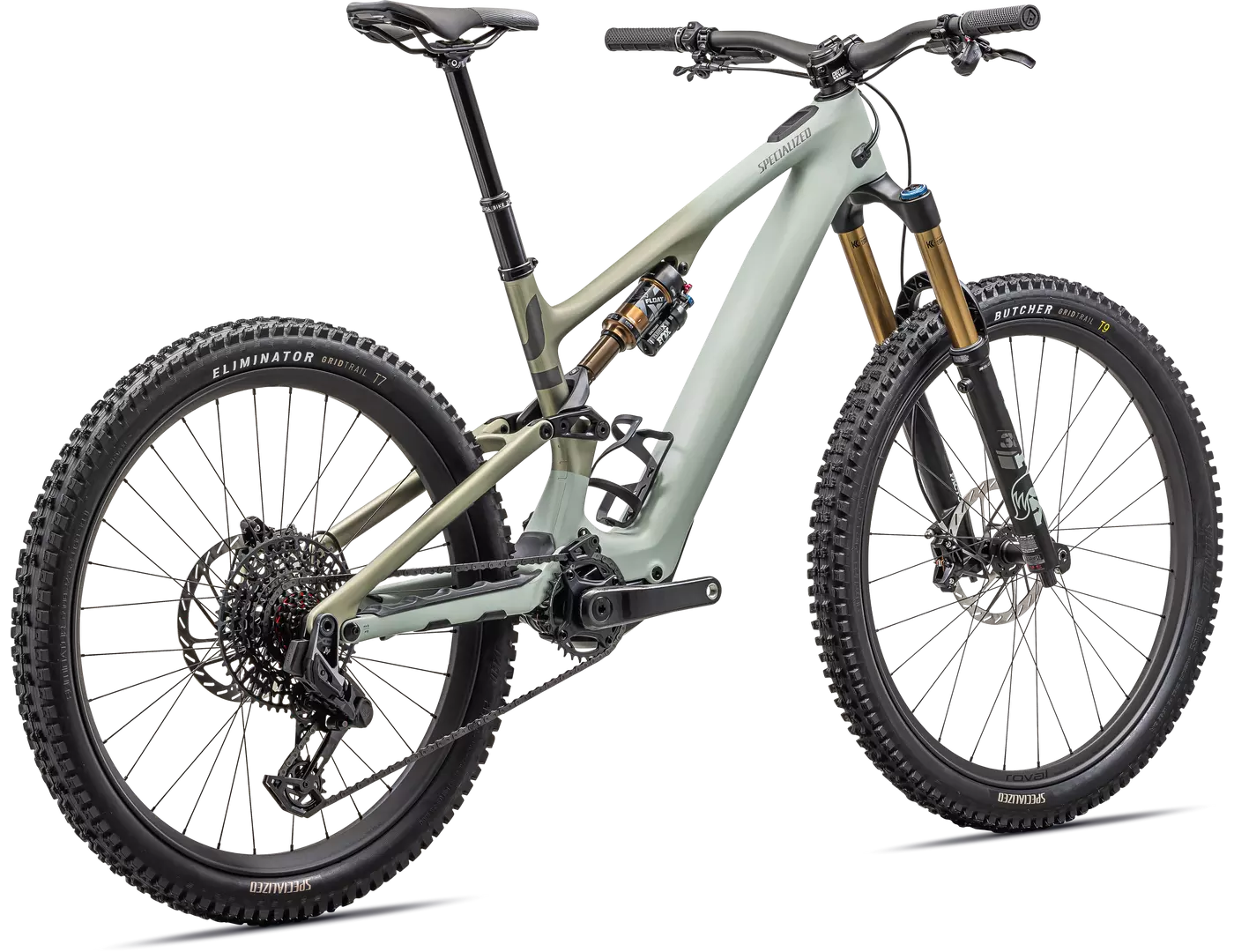 SPECIALIZED Turbo Levo SL Pro Carbon Complete MTB Ebike - SATIN SPRUCE / SPRUCE / SMOKE-Complete E-MTB Bike-