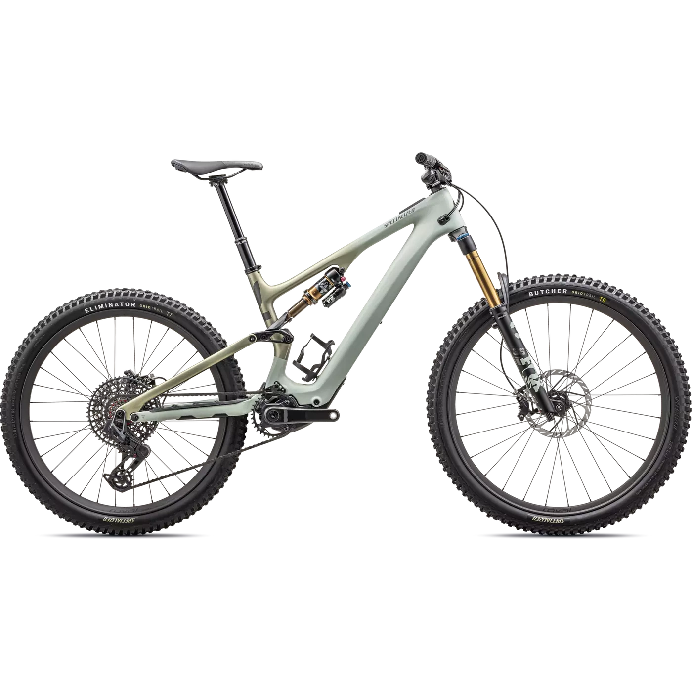 SPECIALIZED Turbo Levo SL Pro Carbon Complete MTB Ebike - SATIN SPRUCE / SPRUCE / SMOKE-Complete E-MTB Bike-