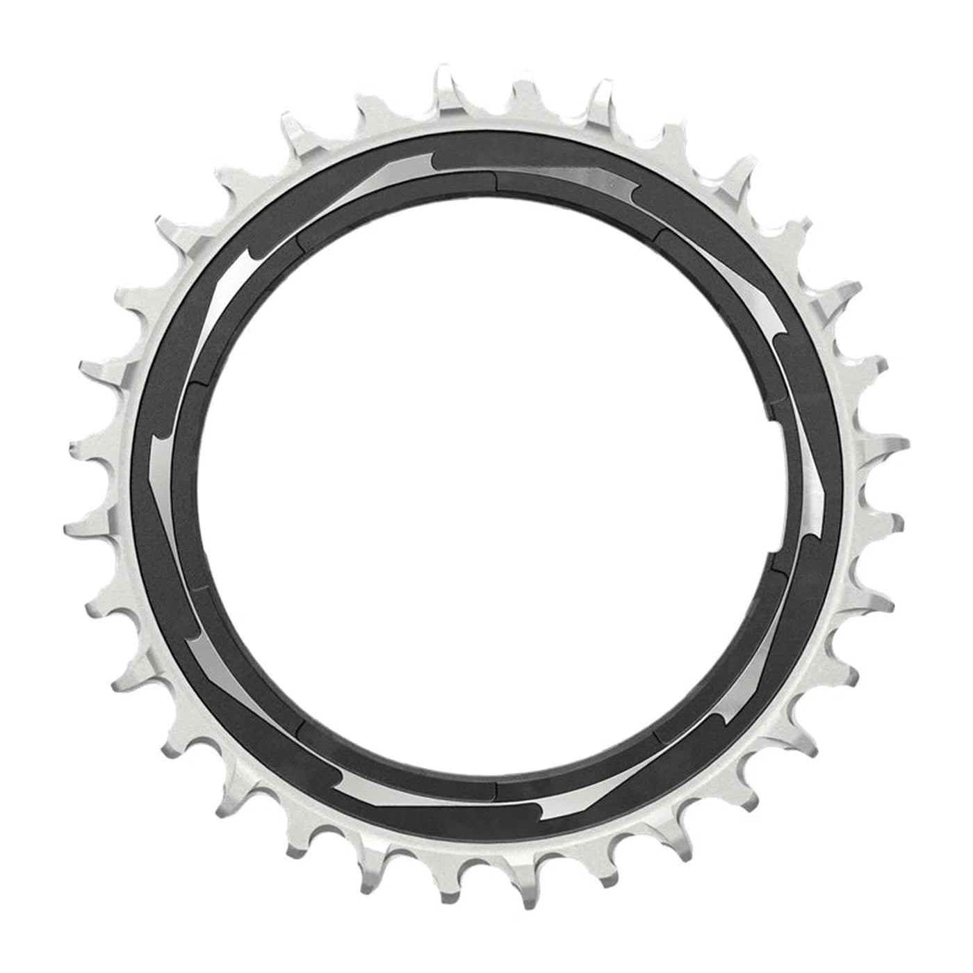 SRAM Chainring XX SL Eagle TType Transmission 34T 12s - Black/Silver-Chainrings-710845888304