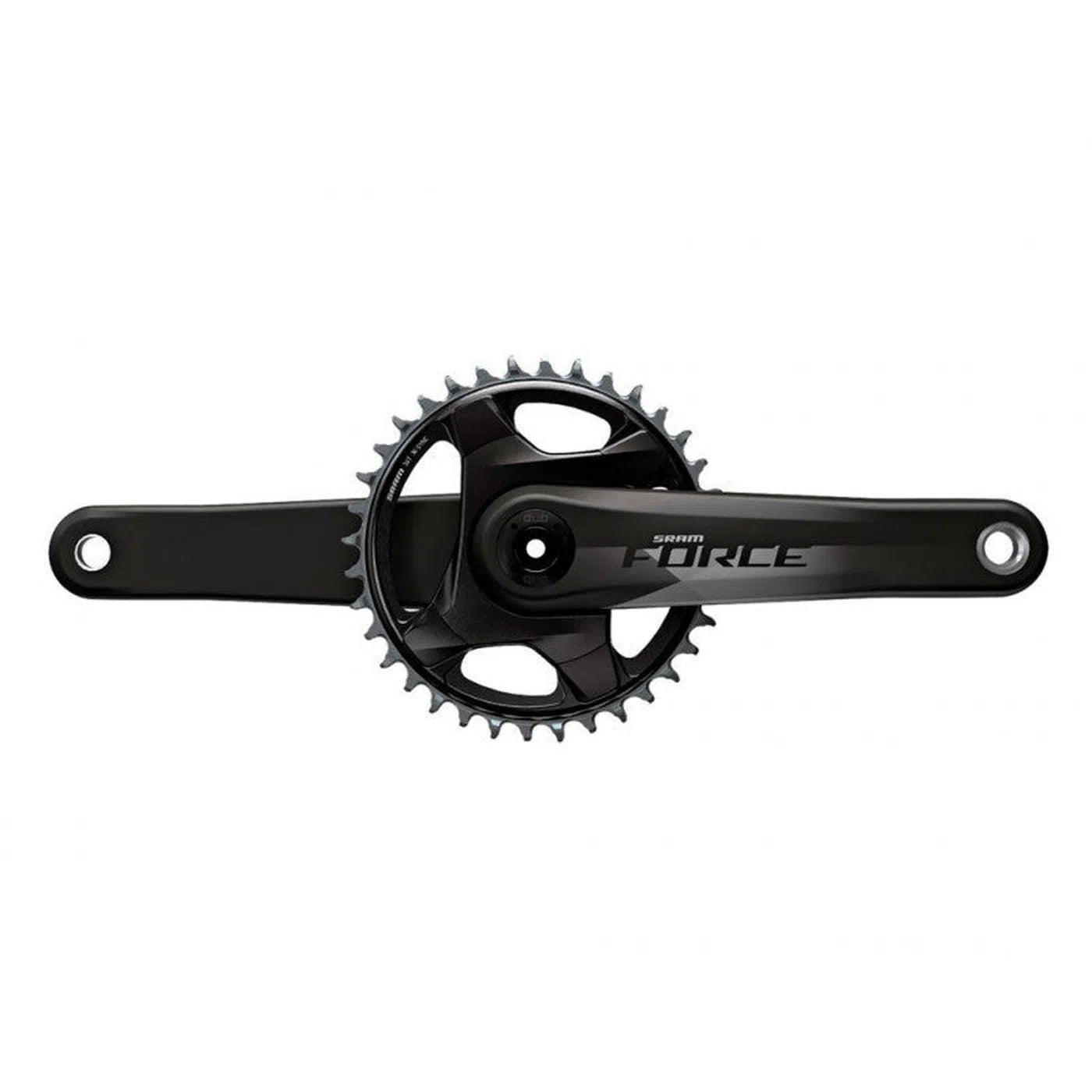 Sram Force AXS Crankset 1X D1 DUB83 Cannondale 12s - Shadow Grey-Cranksets-