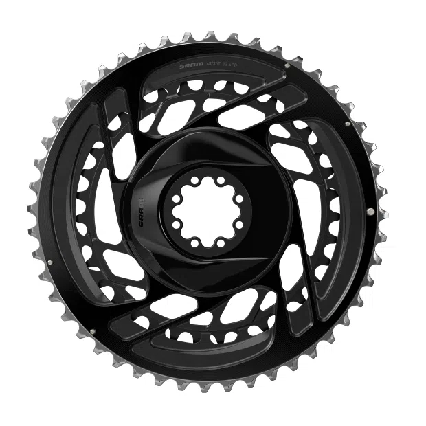 SRAM Force D2 Chain Ring Kit 2x12s Direct Mount - Black-Chainrings-710845887390