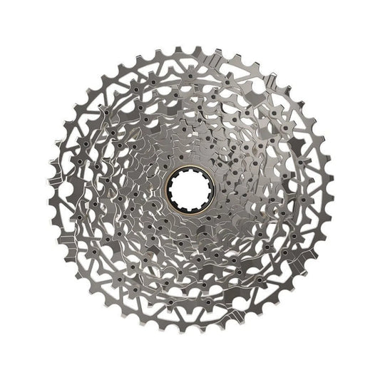 SRAM Rival AXS XG1251 XPLR Cassette - Silver-Cassettes-710845869006