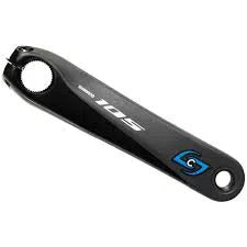 STAGES CYCLING Power Meter Left Crank Shimano 105 R7000 - Shadow Black-Power Meters-