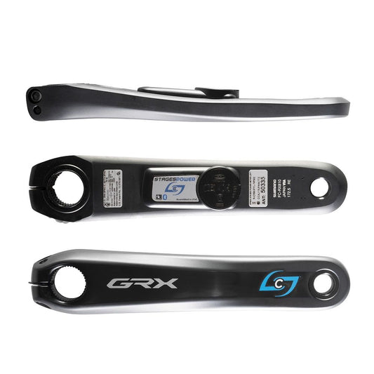 STAGES Ciclisme Medidor Potencia Left Crank Shimano GRX RX810  - Shadow Grey