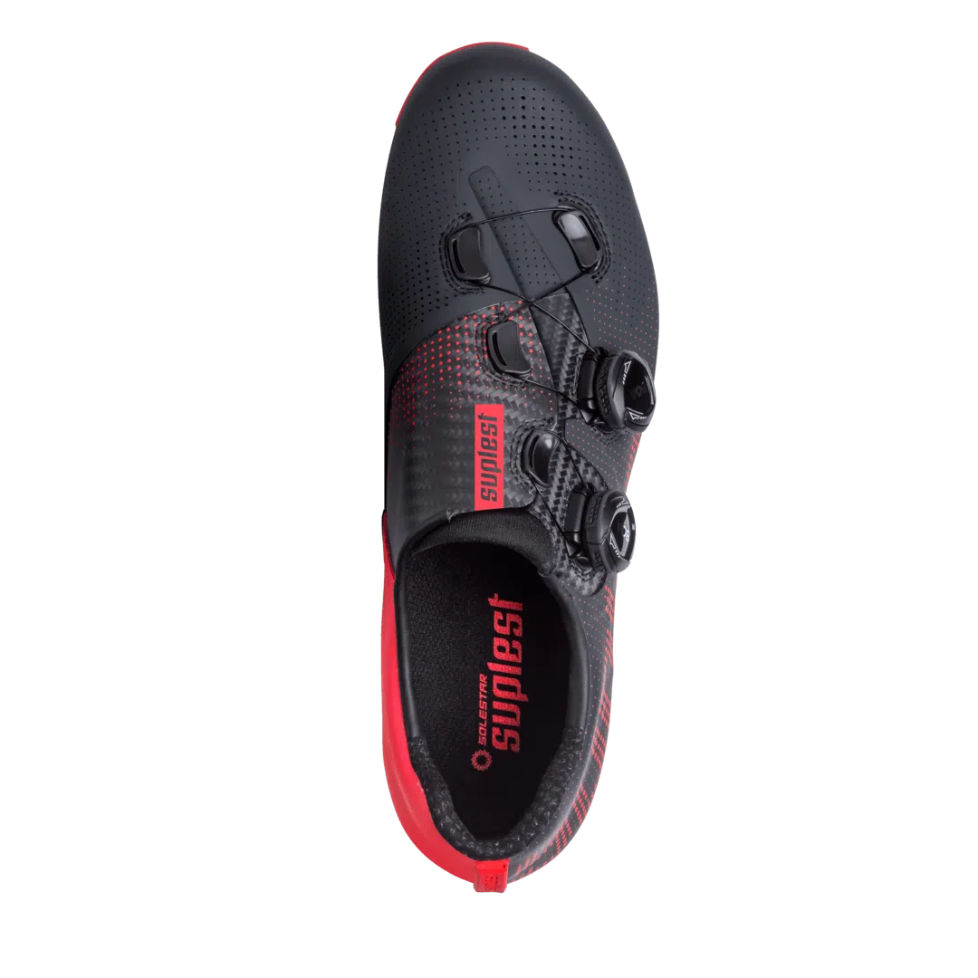 SHOES SUPLEST ROAD PRO-BLACK/RED Default Velodrom Barcelona 