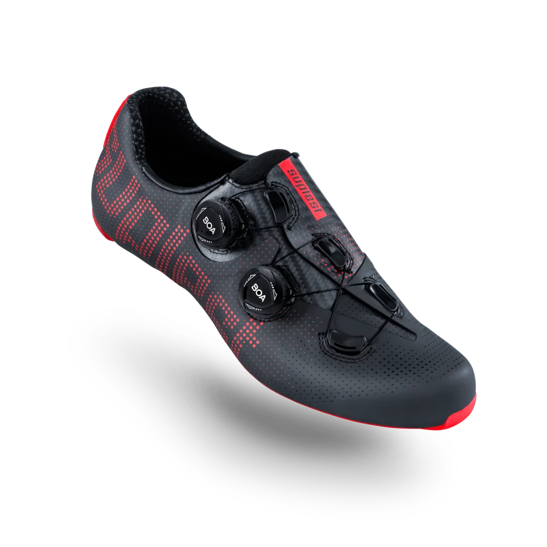 SHOES SUPLEST ROAD PRO-BLACK/RED Default Velodrom Barcelona 