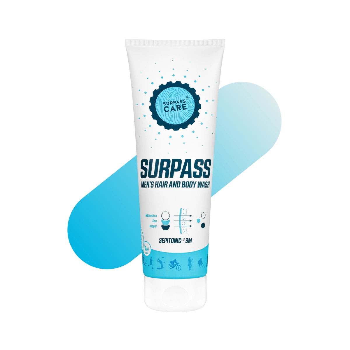 SURPASS Post Workout Magnesium Men Body Wash - 250ml