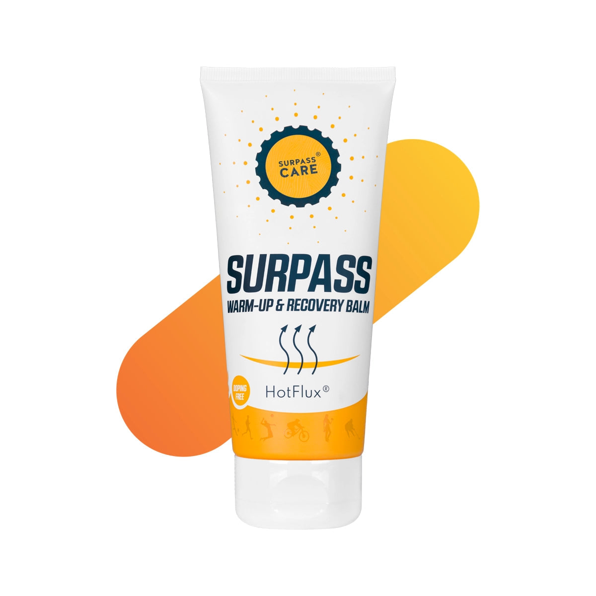 SURPASS Pre/Post Workout Warm Up Recovery Balm Hotflux - 200ml