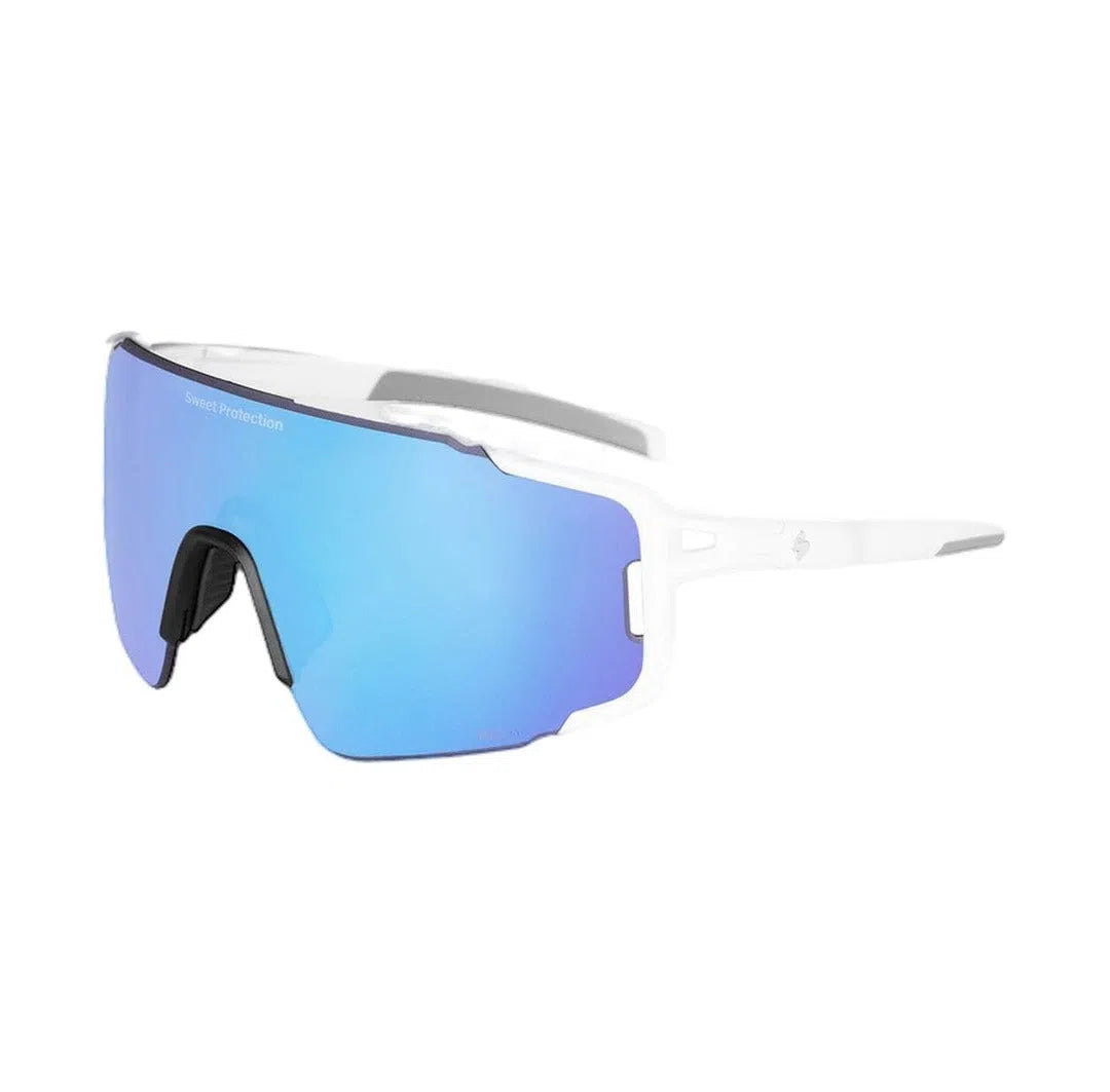 SWEET PROTECTION Eyewear Ronin Max RIG Reflect - Satin White/Rig Aquamarine-Eyewear-7048652615336