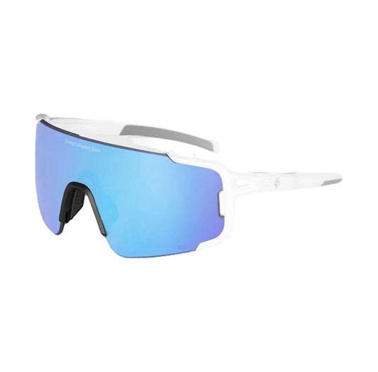 SWEET PROTECTION Eyewear Ronin RIG Reflect - Satin White/Rig Aquamarine-Eyewear-7048652615503