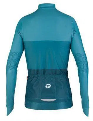 TACTIC Woman Long Sleeve Hard Day Jersey - Lake Default Velodrom Barcelona 