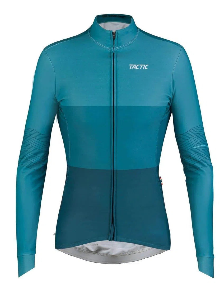 TACTIC Woman Long Sleeve Hard Day Jersey - Lake Default Velodrom Barcelona 