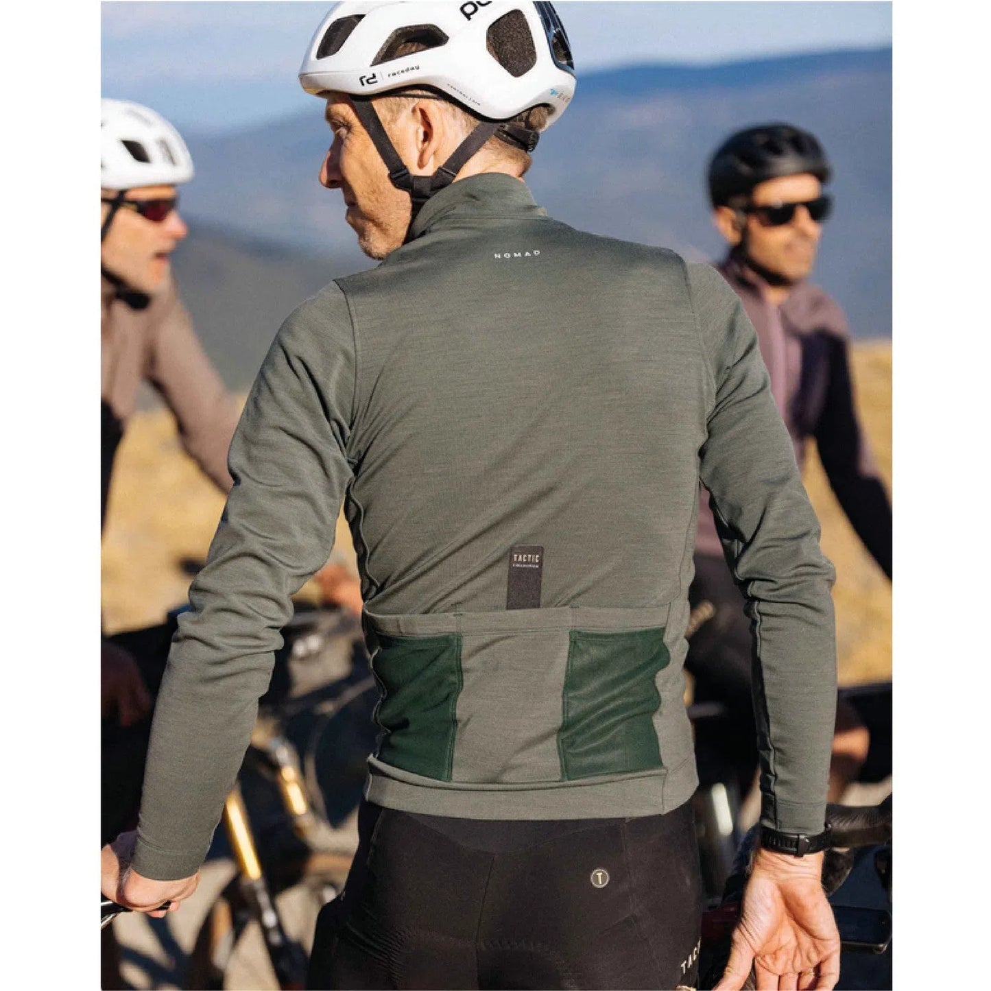 TACTIC Nomad Long Sleeve Jersey - Green-Long Sleeve Jerseys-