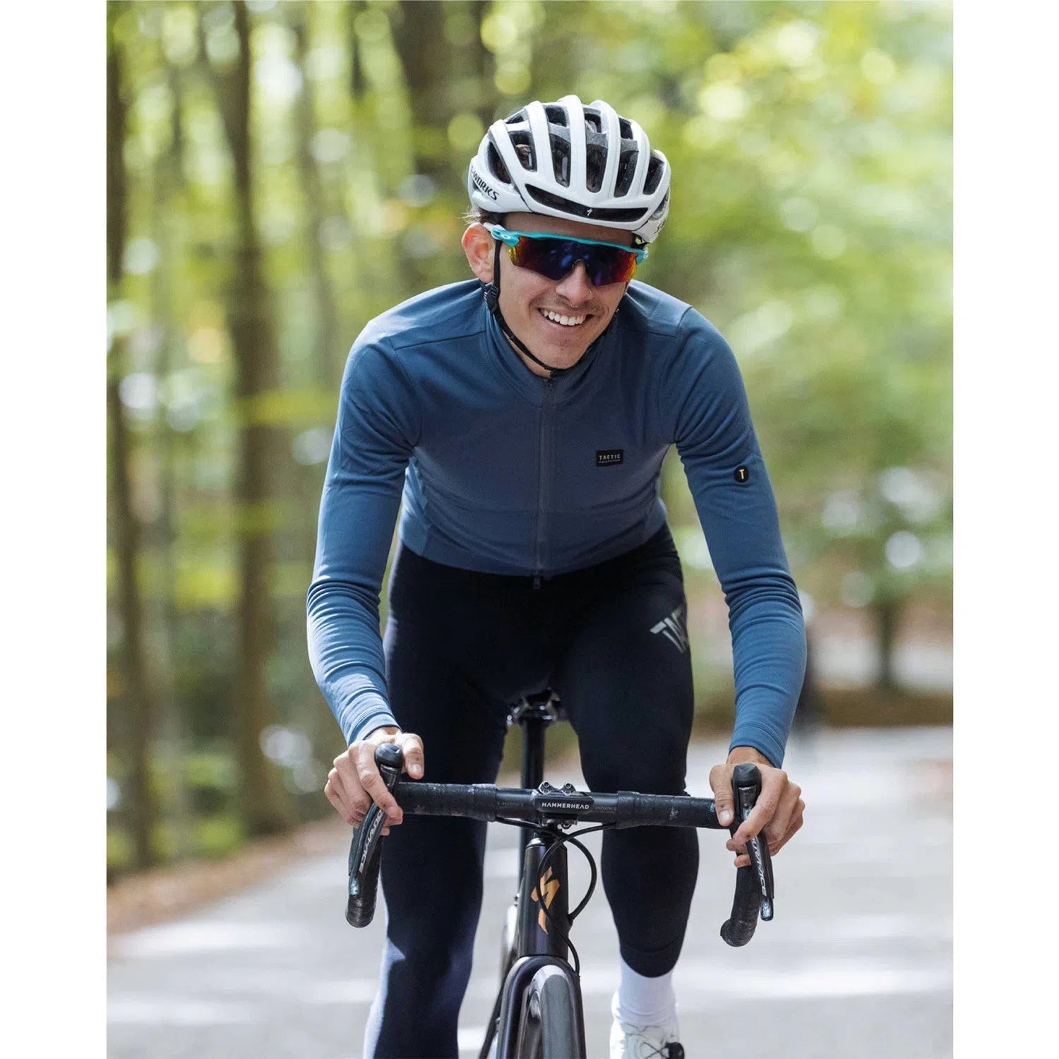 TACTIC Origin Long Sleeve Jersey - Blue-Long Sleeve Jerseys-