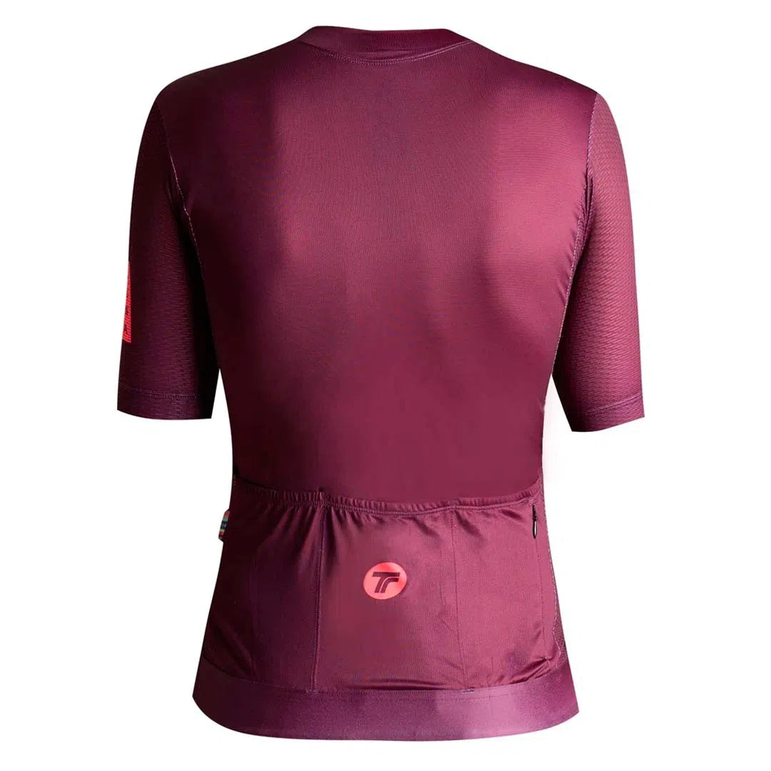 TACTIC Short Sleeve Women Jersey - Burgundy-Women Jerseys-