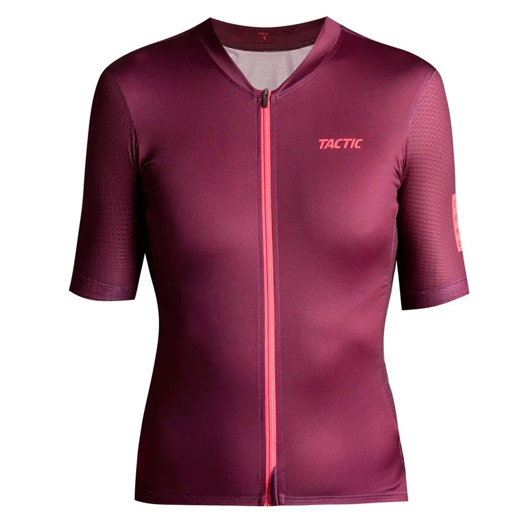 TACTIC Short Sleeve Women Jersey - Burgundy-Women Jerseys-