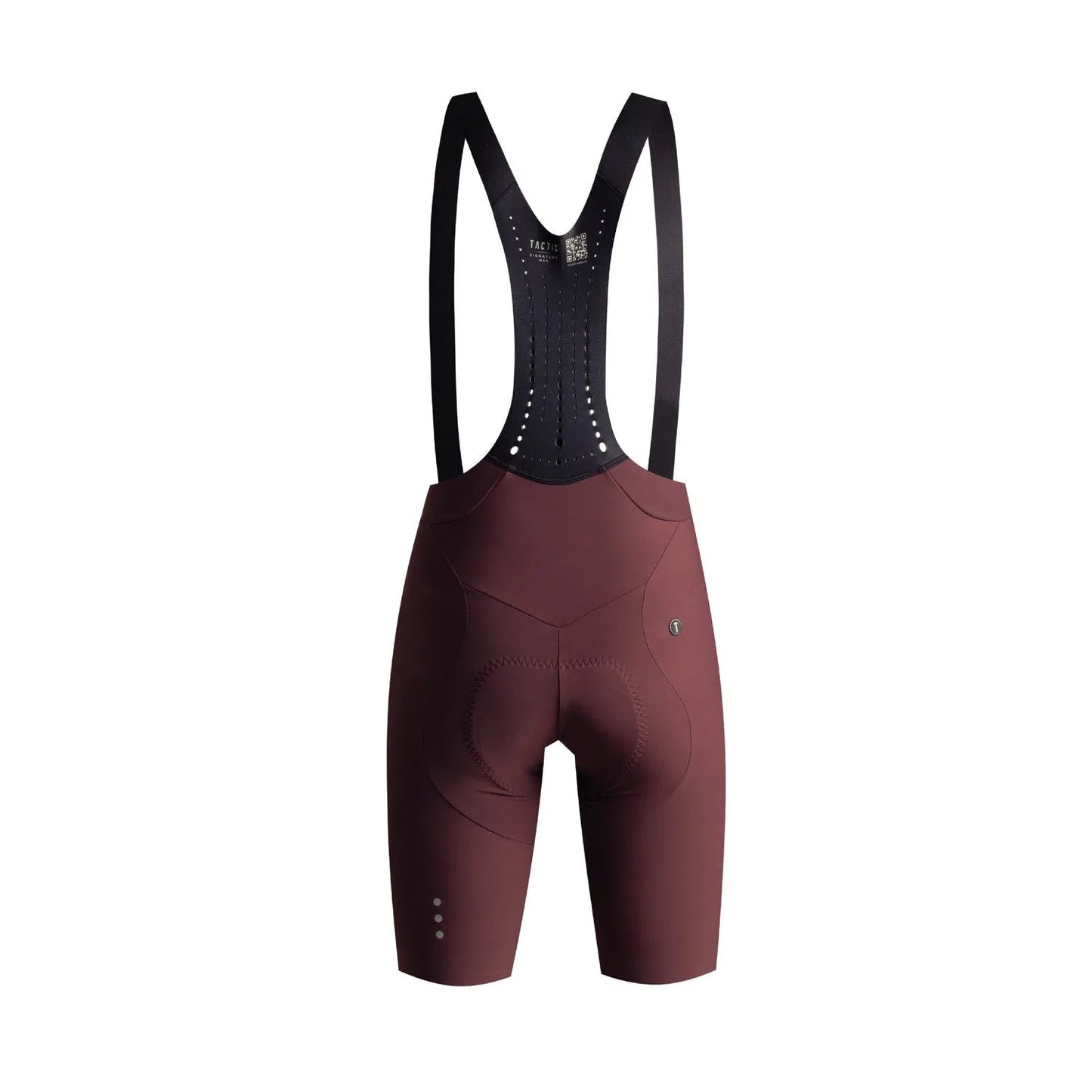 TACTIC Signature Bibshort - Burgundy-Bib Shorts-