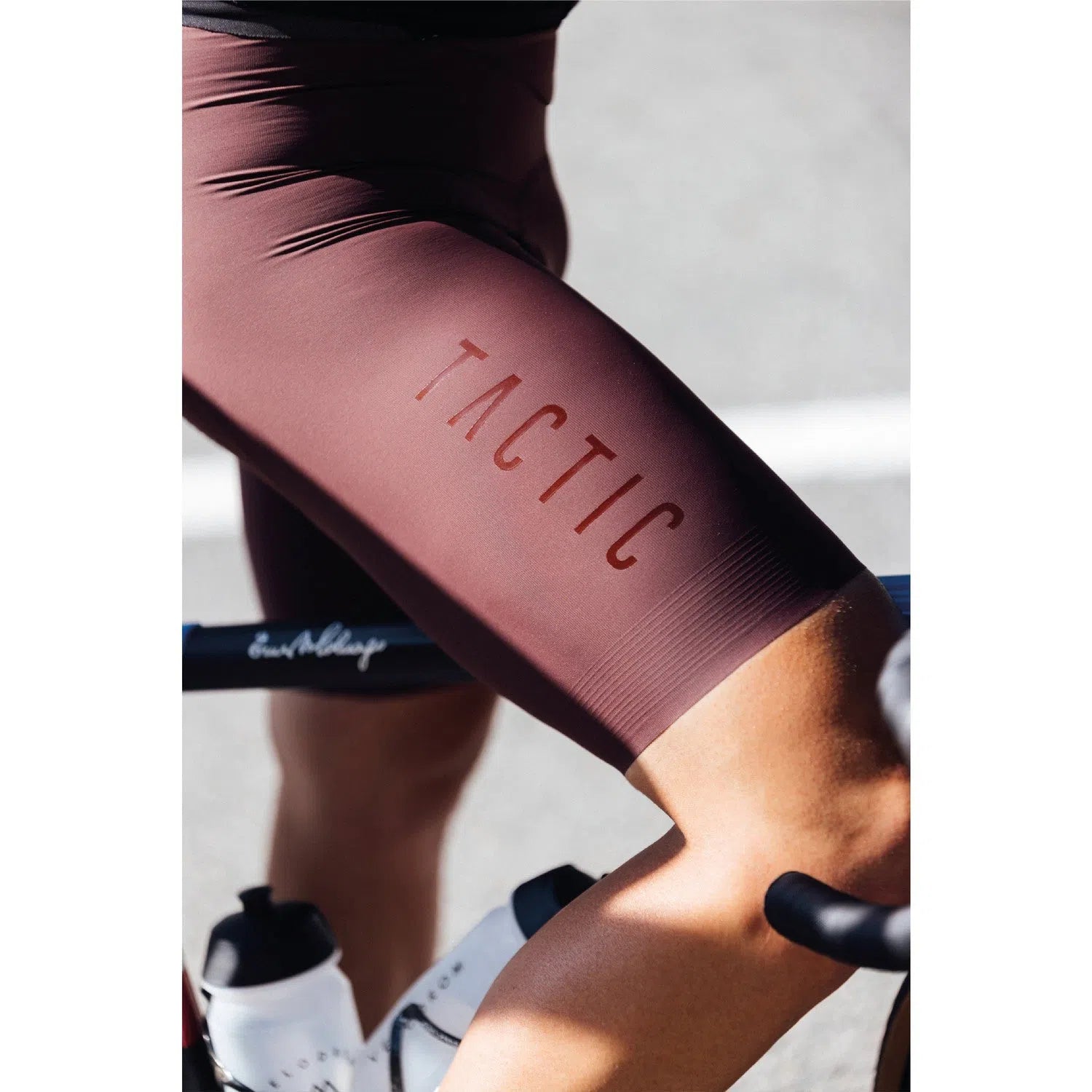 TACTIC Signature Bibshort - Burgundy-Bib Shorts-