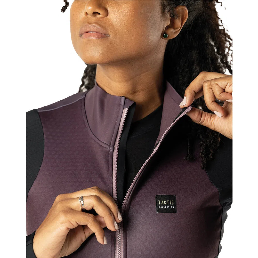 TACTIC Signature Long Sleeve Jersey - Purple-Long Sleeve Jerseys-