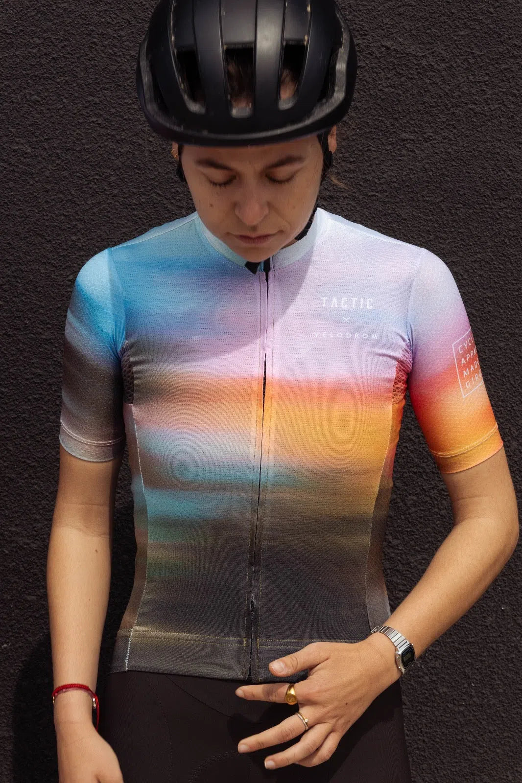 TACTIC x Velodrom Colab Temps de Flors Women Jersey - Temps de Flors-Women Jerseys-