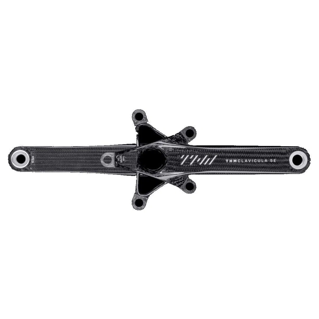 THM Crankset Clavicula SE Road Glossy BCD 110 - Carbon Black-Cranksets-