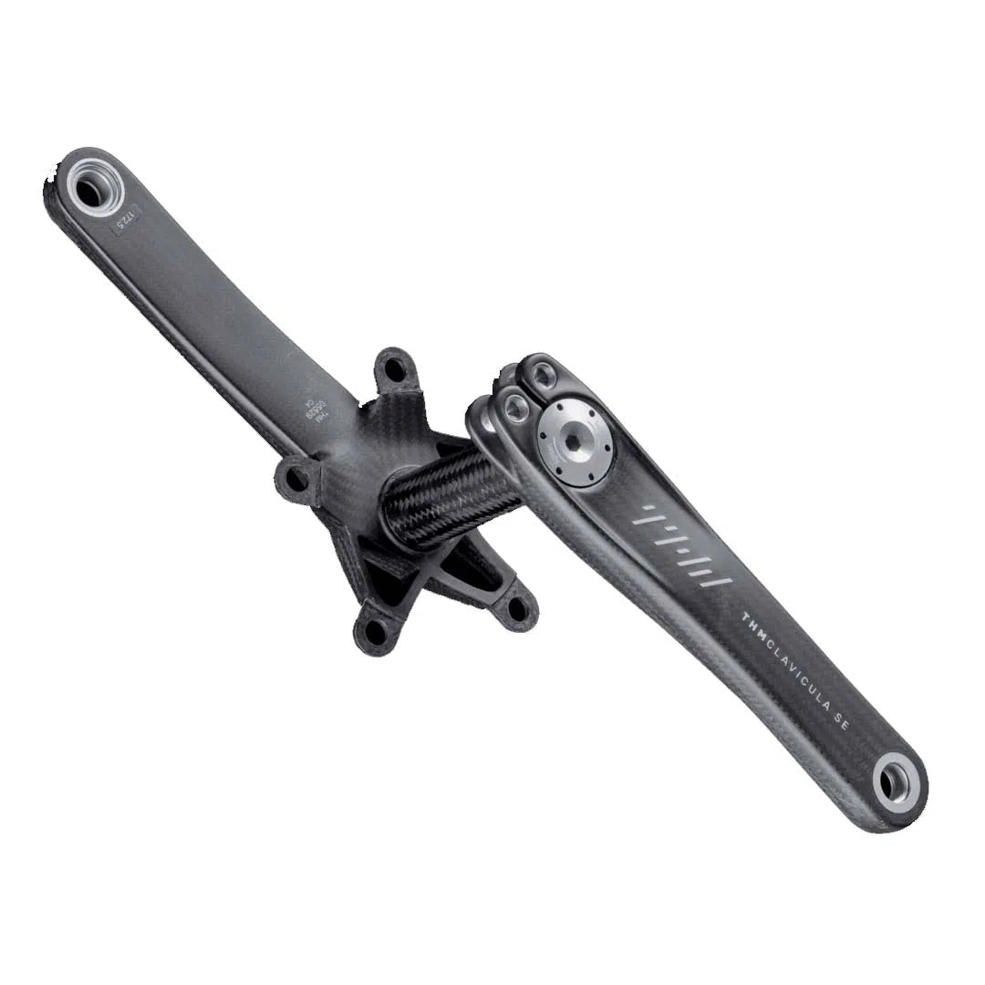 THM Crankset Clavicula SE Road Matte BCD 110 - Carbon Black-Cranksets-