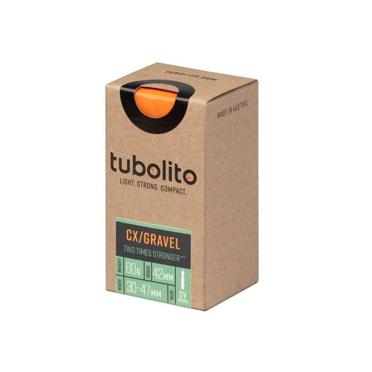 TUBOLITO CX/GRAVEL ALL 700C X 30 47 MM - Orange-Spare Tubes-9120077571645