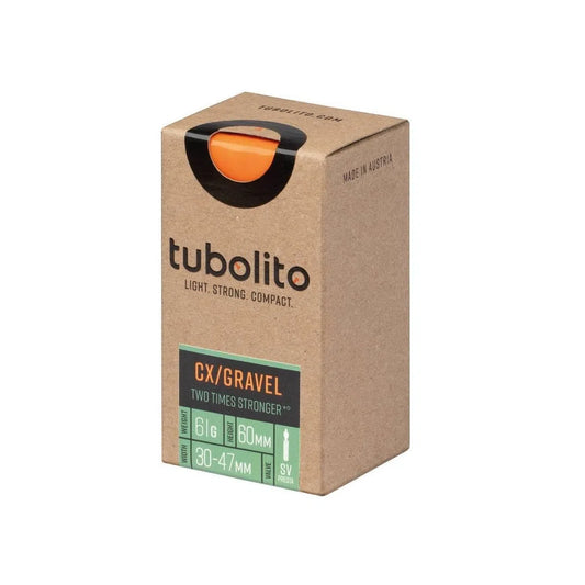 TUBOLITO CX/GRAVEL ALL 700C X 30 47 MM - Orange-Spare Tubes-9120077571652