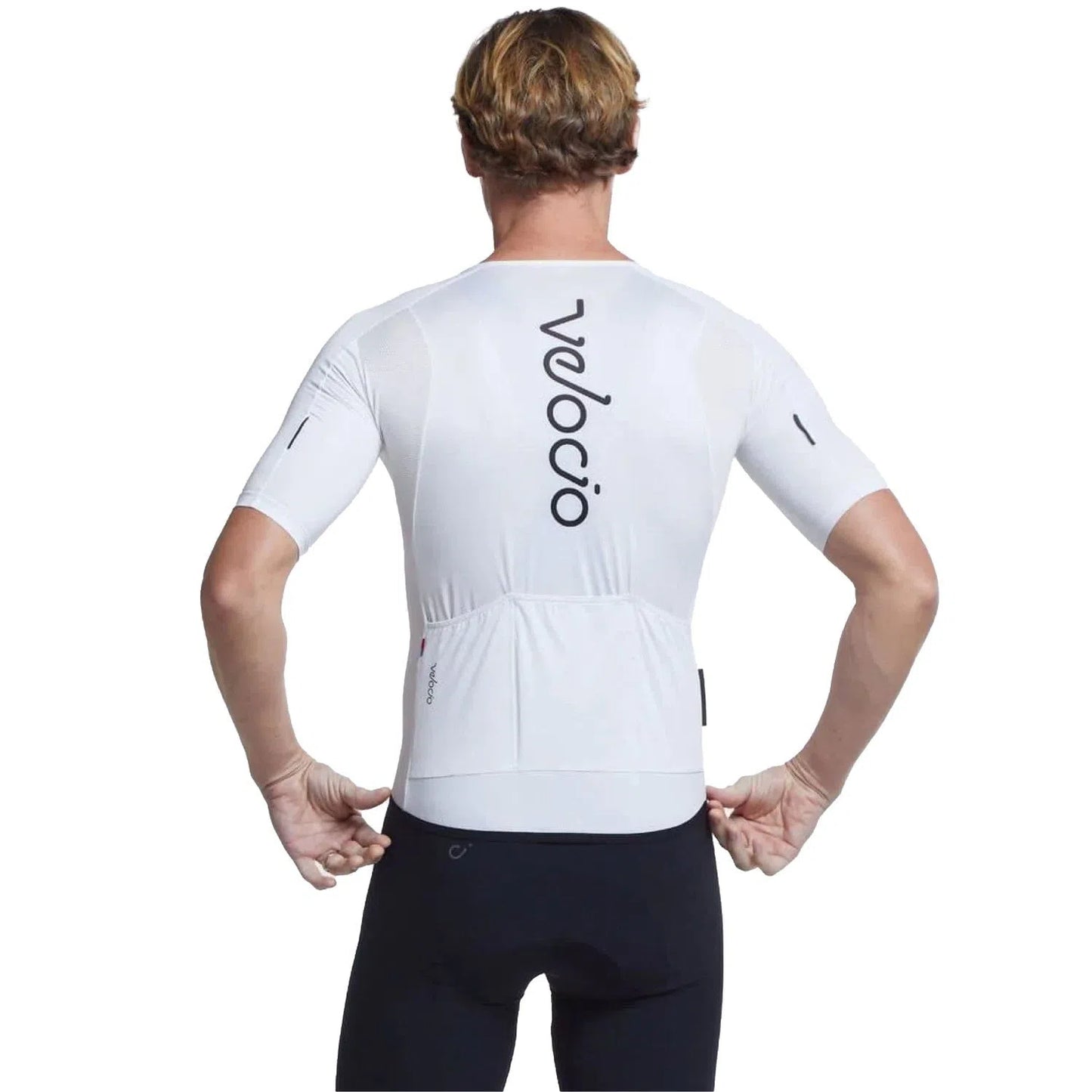 VELOCIO Radiator Mesh jersey - White-Jerseys-