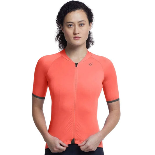 VELOCIO Signature Women Jersey - Coral-Women Jerseys-