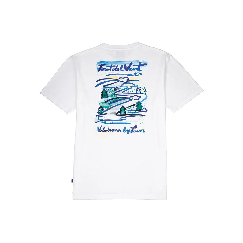 VELODROM by LASER Forat del Vent Tshirt - White-T-Shirts-