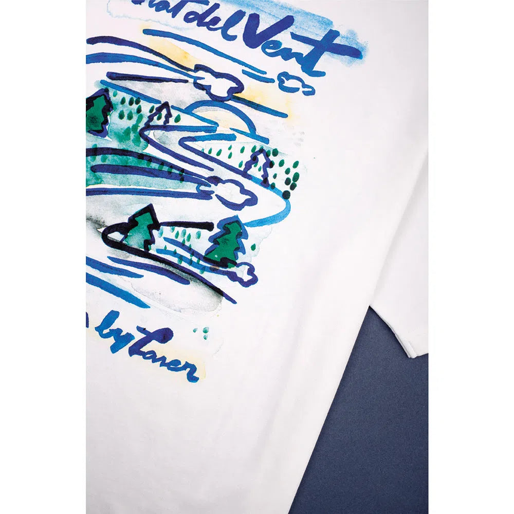 VELODROM by LASER Forat del Vent Tshirt - White-T-Shirts-