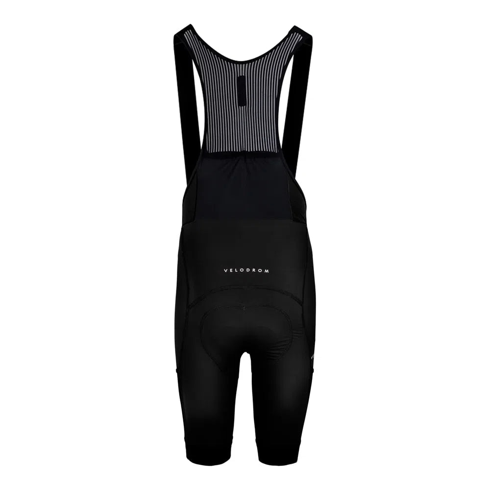 VELODROM Cargo Bib Shorts - Classic Black-Bib Shorts-