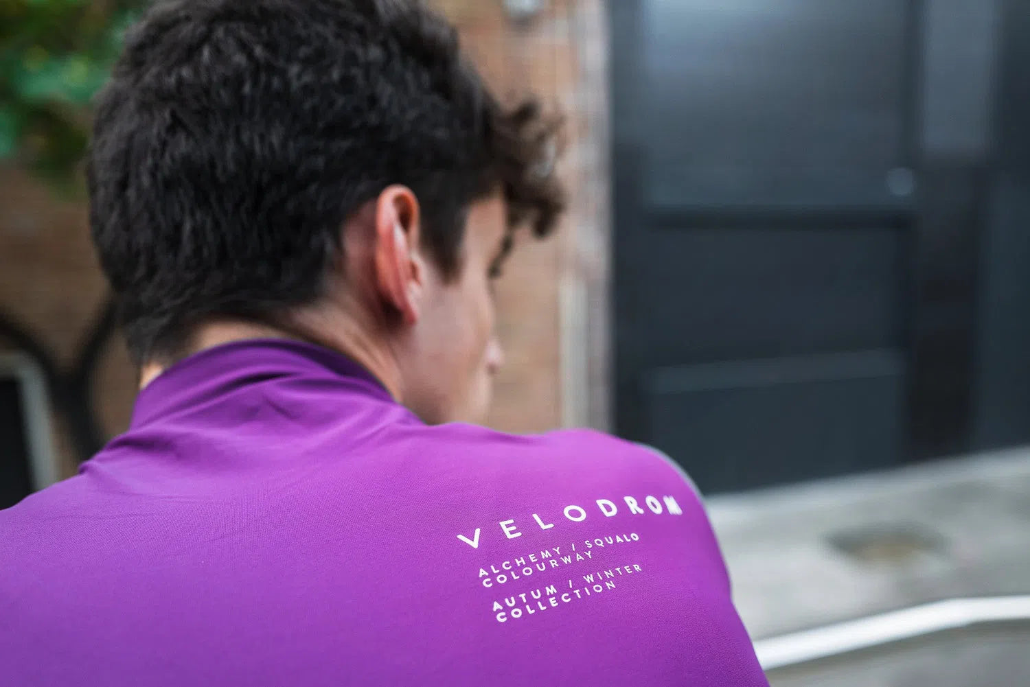 VELODROM DualC Long Sleeve Jersey - Dark Magenta/Grey-Long Sleeve Jerseys-