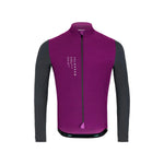 VELODROM DualC Long Sleeve Jersey - Dark Magenta/Grey-Long Sleeve Jerseys-69965190