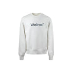 VELODROM Oversize Sweatshirt - Dusty White/Metallic Blue-Sweatshirts-42868358