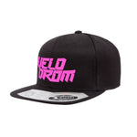 VELODROM RaceDay Cap - Black/Fluor Pink Logo-Caps-75983945