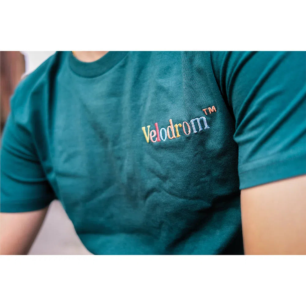 VELODROM Sewn Tshirt - Bottle Green-T-Shirts-