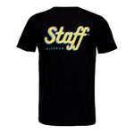 VELODROM Staff Tshirt - Black/Pale Yellow-T-Shirts-87625289