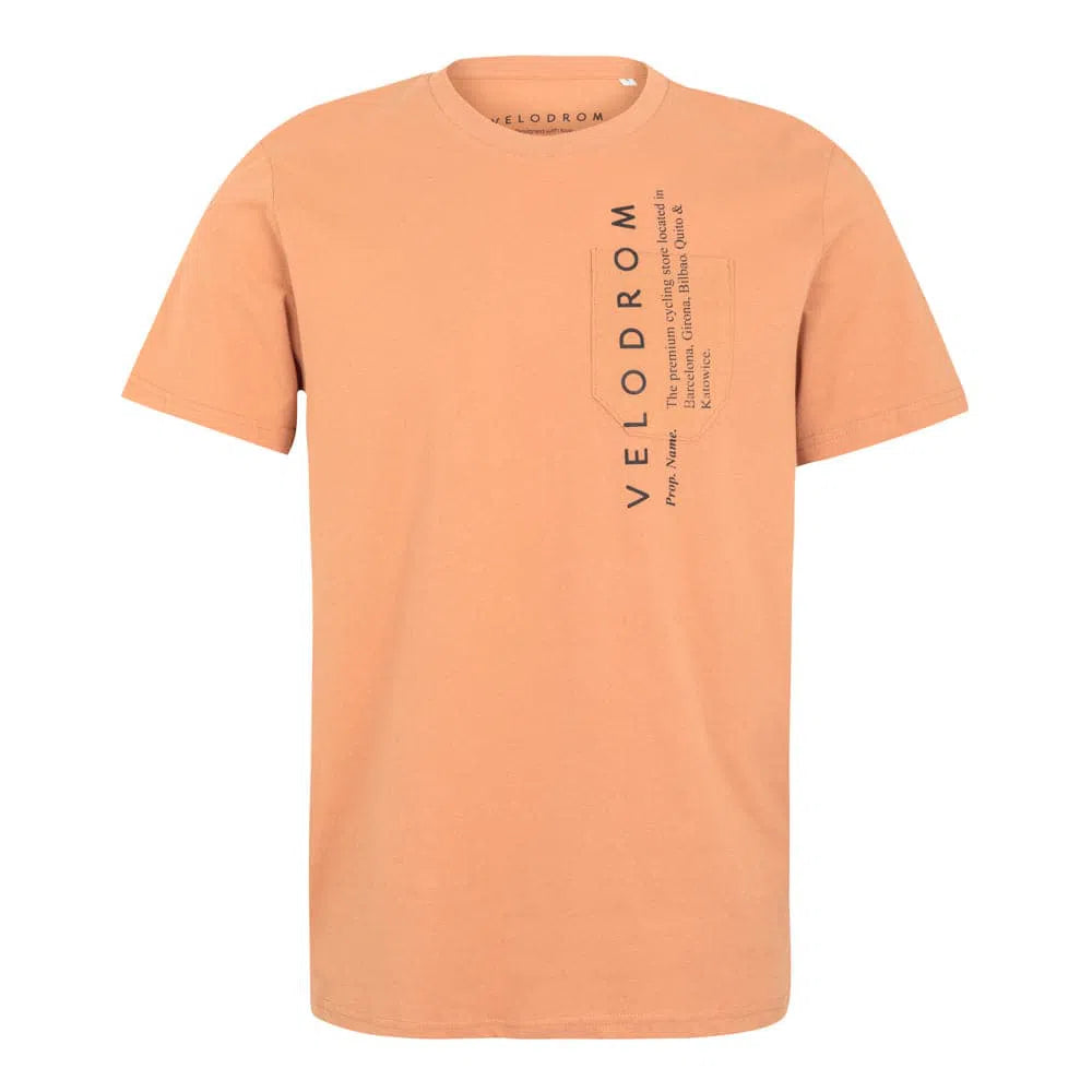 VELODROM Tshirt Pocket Collection - Burned Orange-T-Shirts-