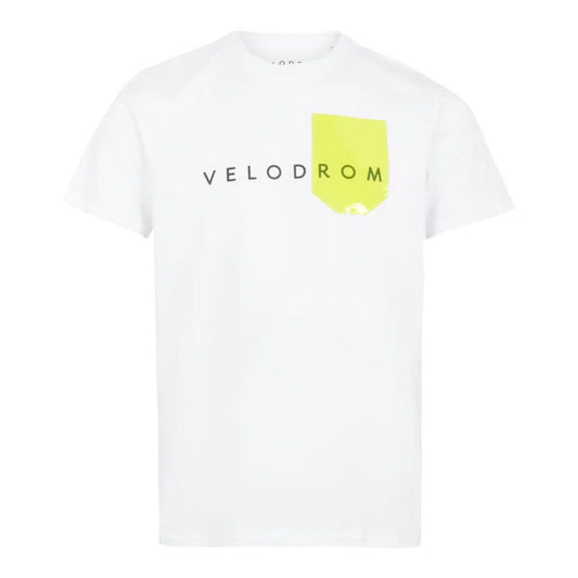 VELODROM Tshirt Pocket Collection - White/Yellow-T-Shirts-49239174