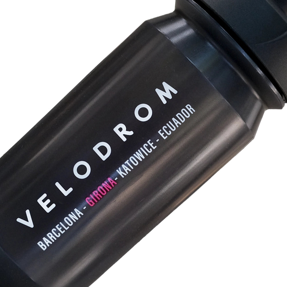 VELODROM VCC Bidon Girona Insignia Edition - Black/Pink-Bidons-63498569