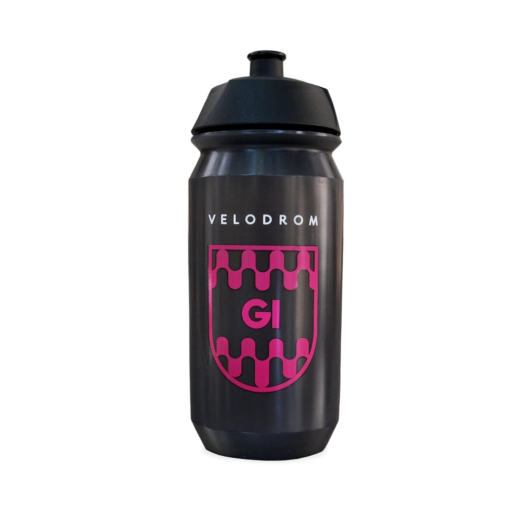 VELODROM VCC Bidon Girona Insignia Edition - Black/Pink-Bidons-63498569