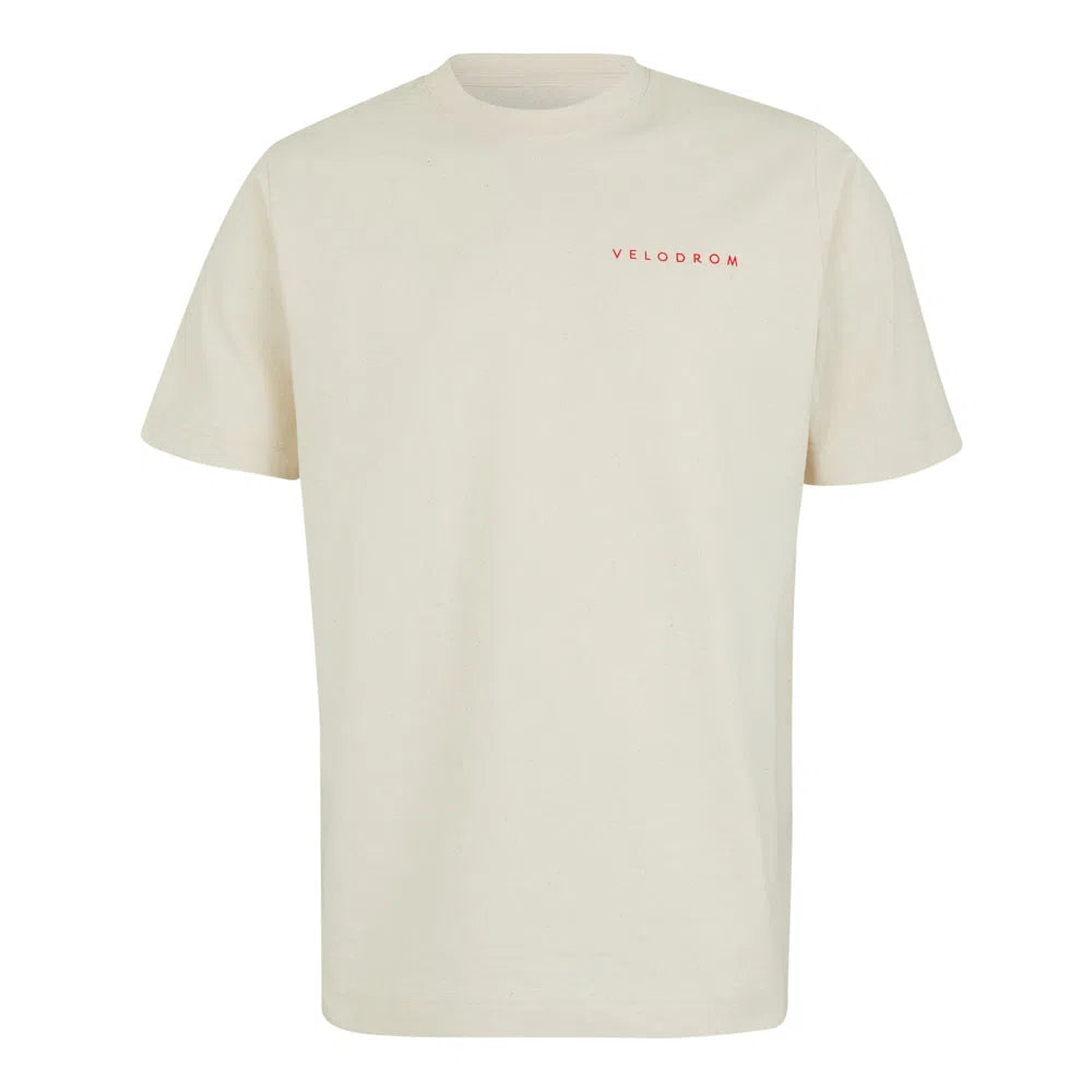 VELODROM VCC Casual Oversize Tshirt Ticket - Off White-T-Shirts-