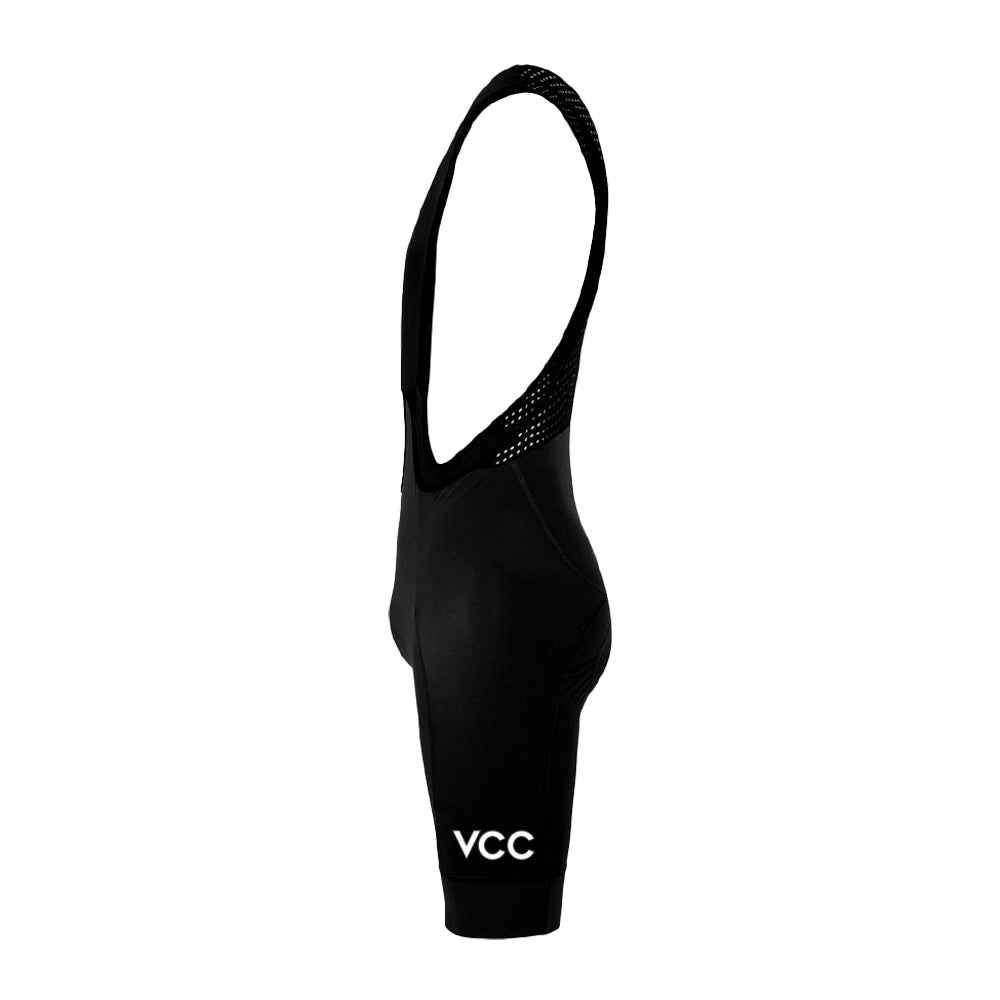 VELODROM VCC Classic Bib Shorts SS24 - Black-Bib Shorts-